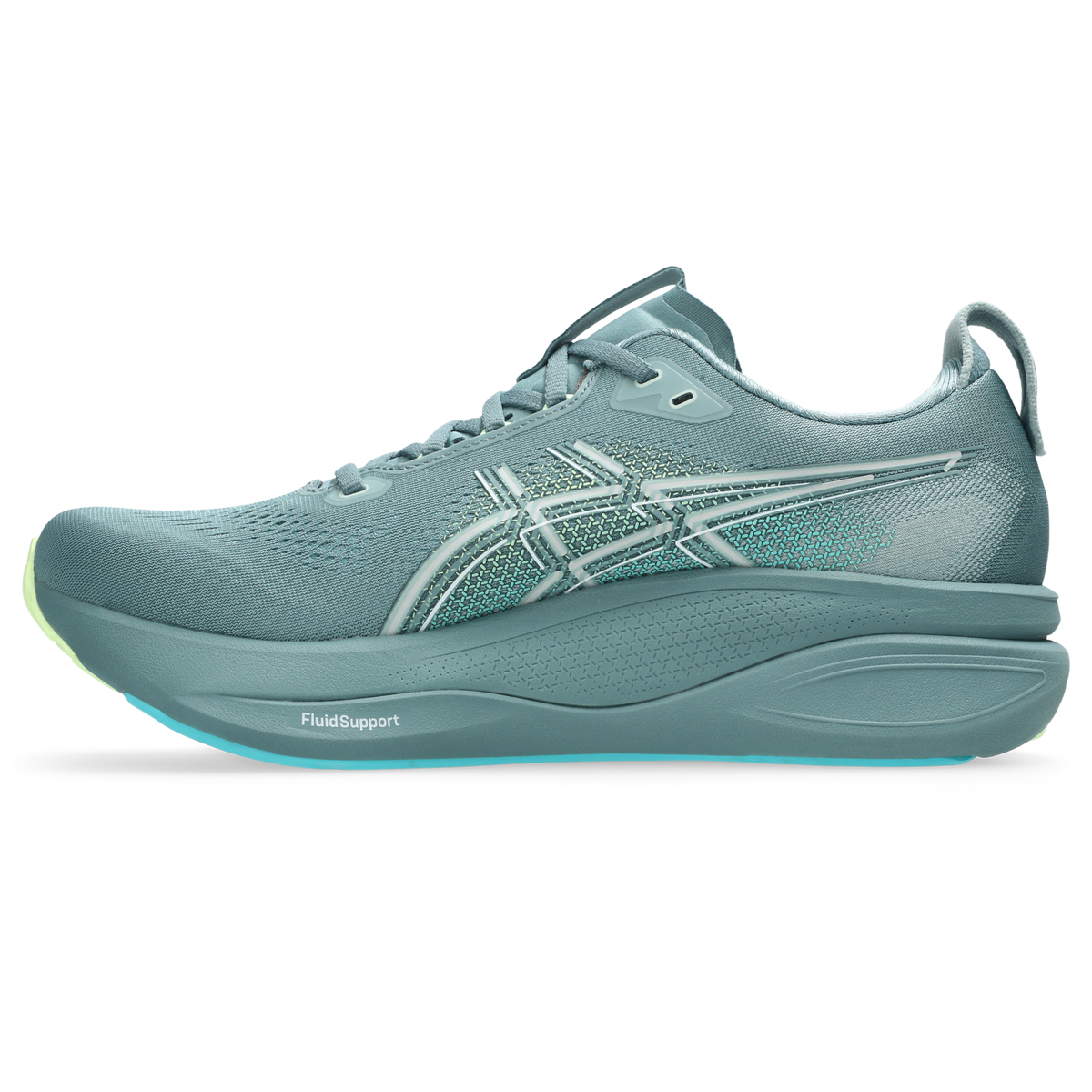 ASICS Gel-Kayano 33 Foggy Teal Illuminate Yellow