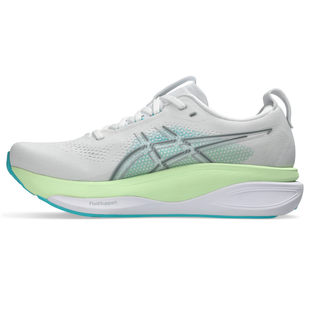 ASICS Gel-Kayano 33 White Energy Aqua