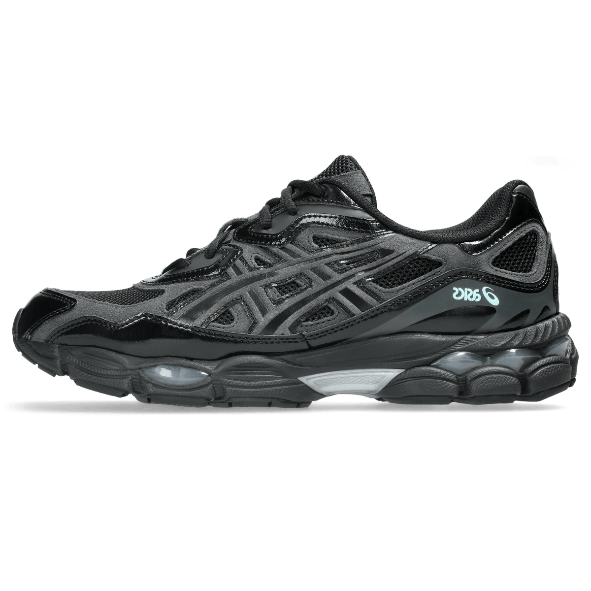 ASICS Gel-NYC Black Graphite Grey Light Blue