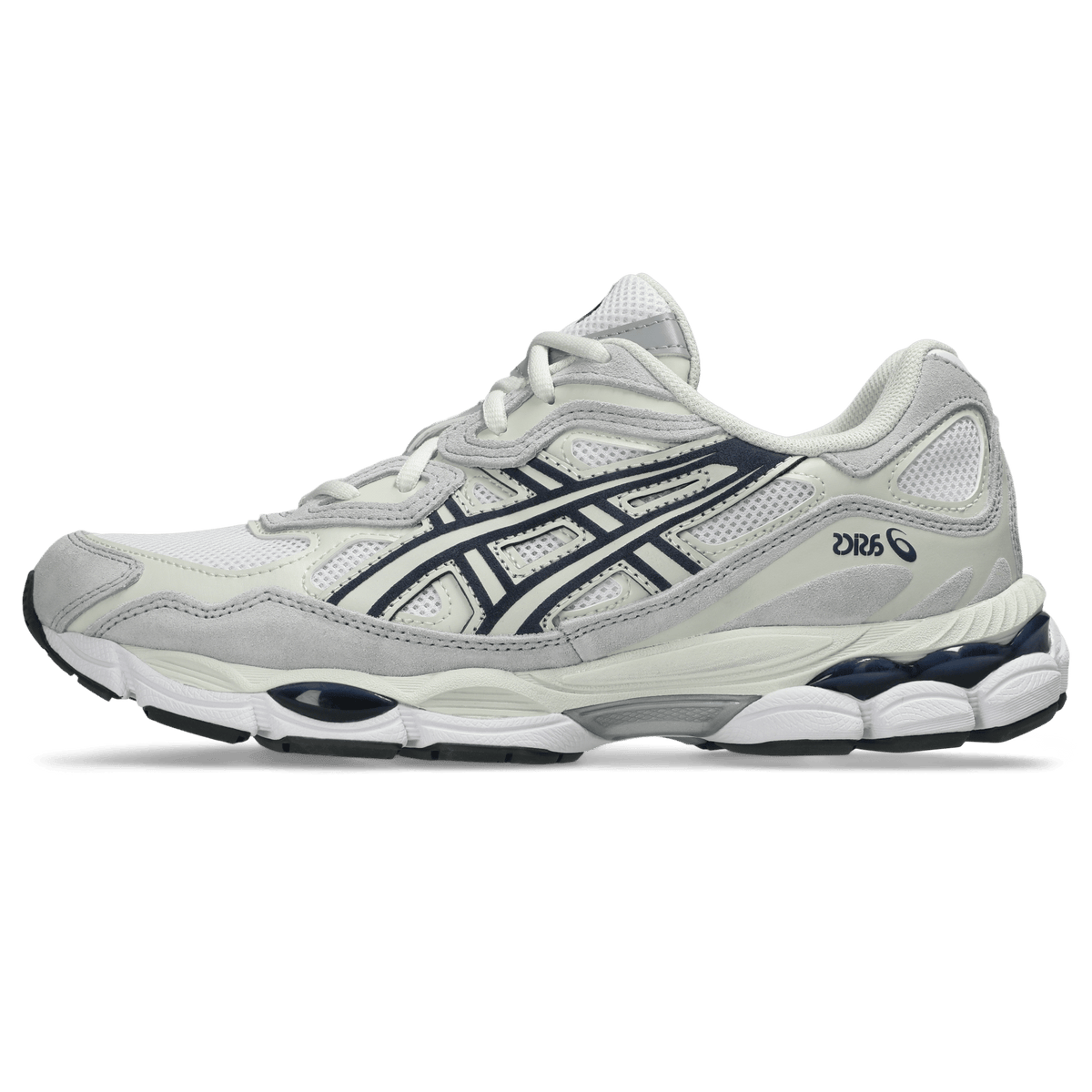 ASICS Gel-NYC White Midnight Navy Grey