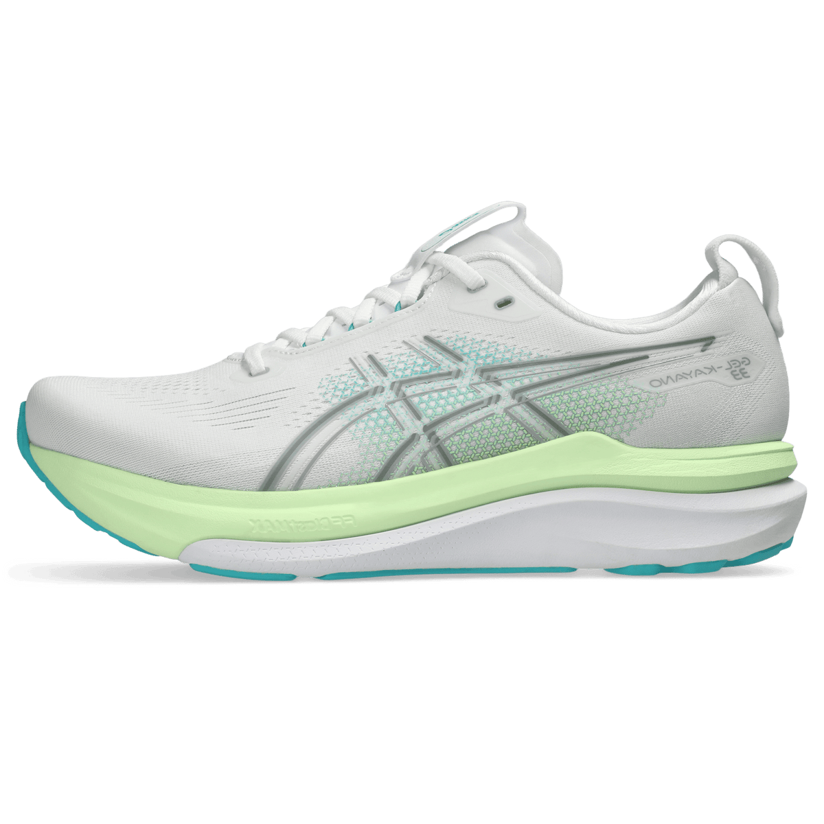 ASICS Gel-Kayano 33 White Energy Aqua