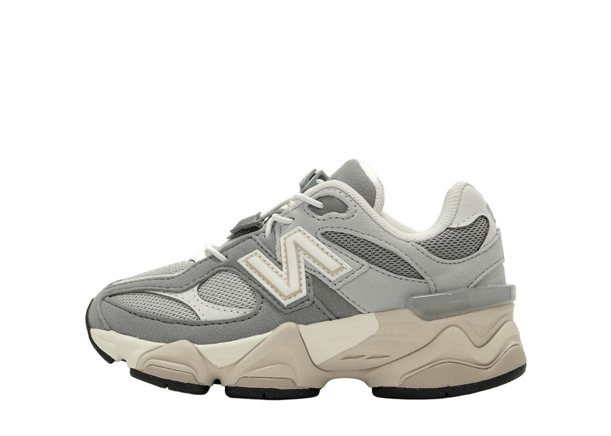 New Balance 9060 Slate Grey Raincloud Lace Toggle (PS)