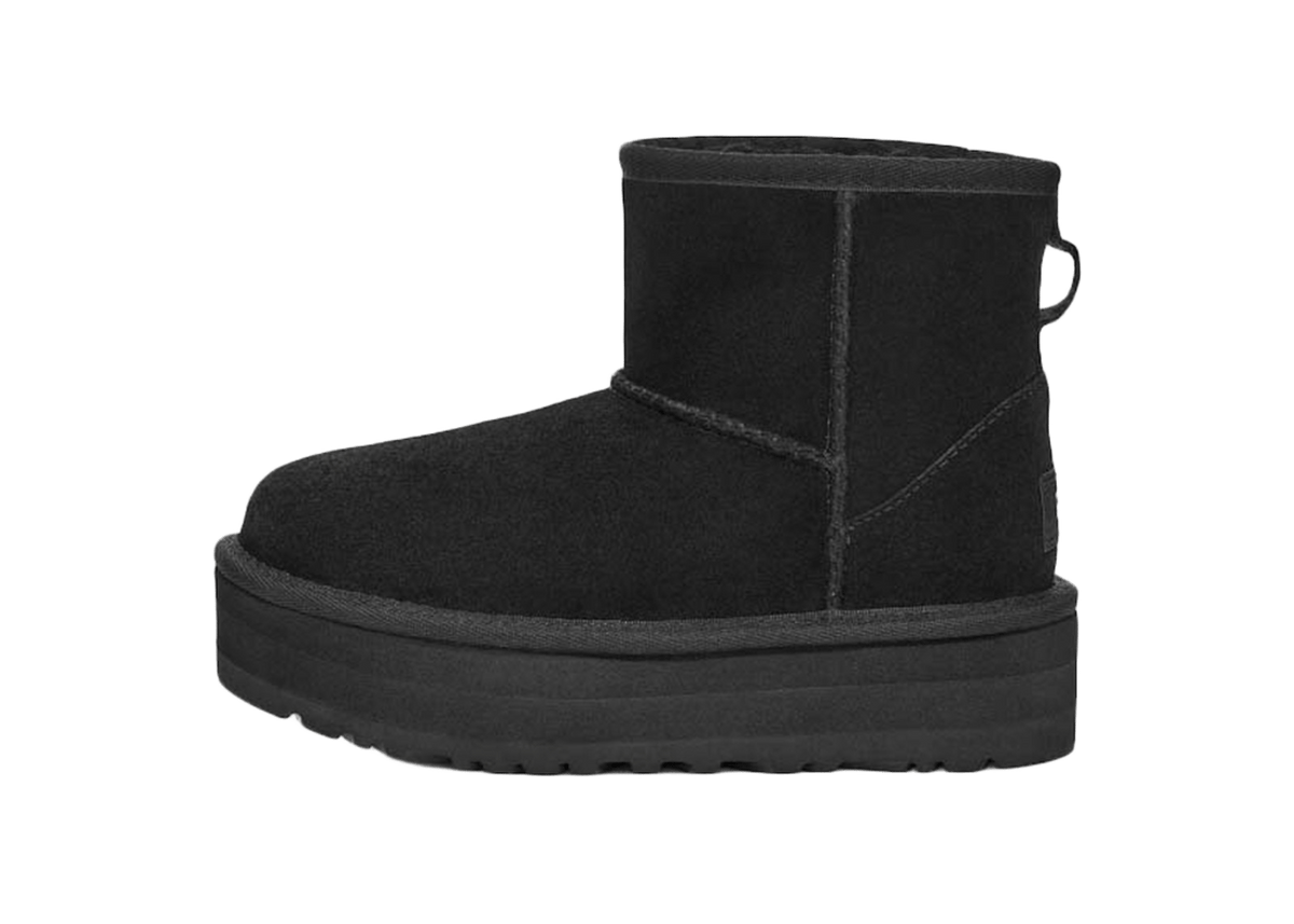 UGG Classic Mini Platform Boot Black (Kids)