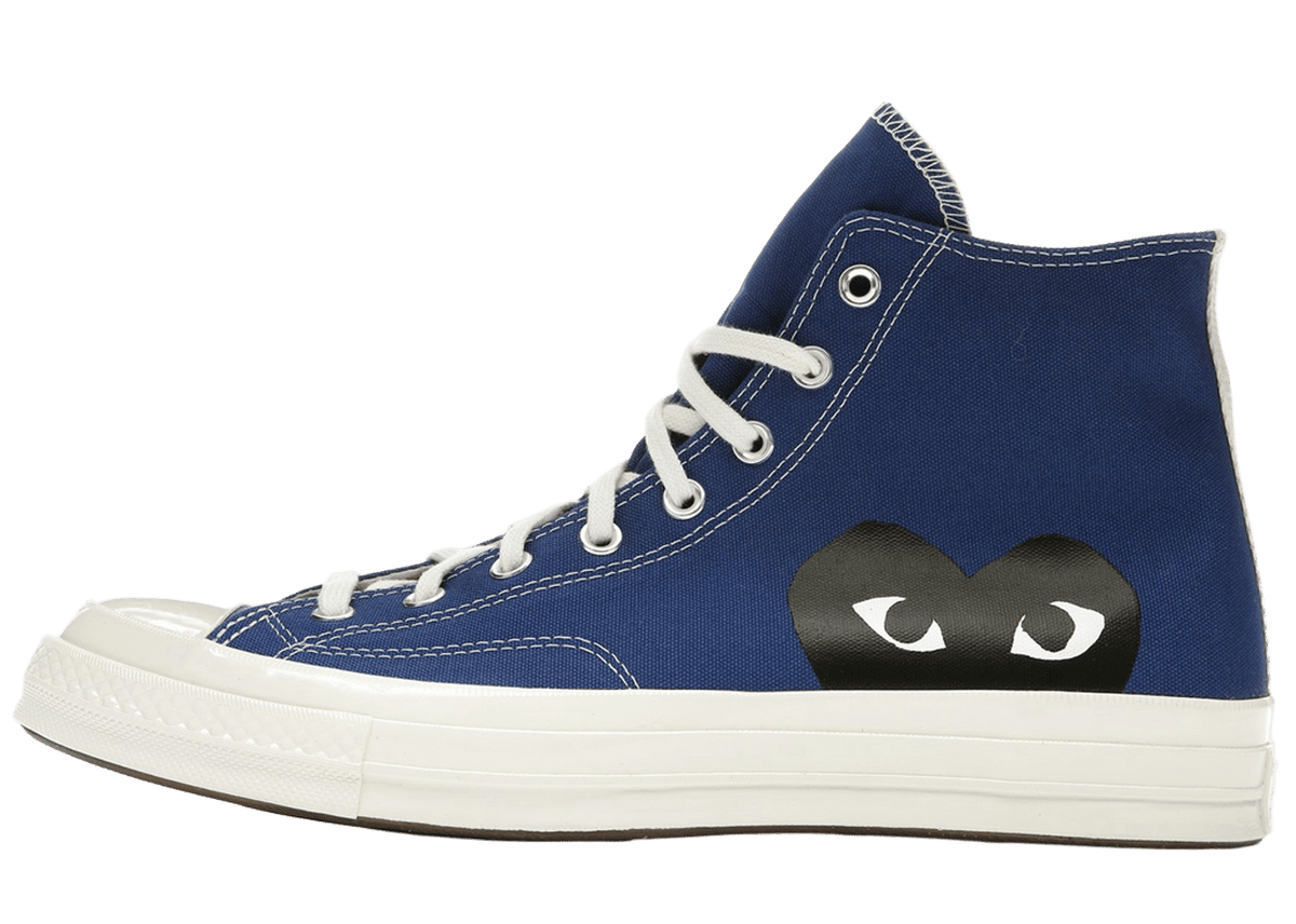 Converse Chuck Taylor All Star 70 Hi Comme des Garcons PLAY Blue Quartz