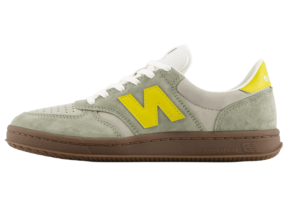 New Balance T500 Dark Olivine Apollo Gold