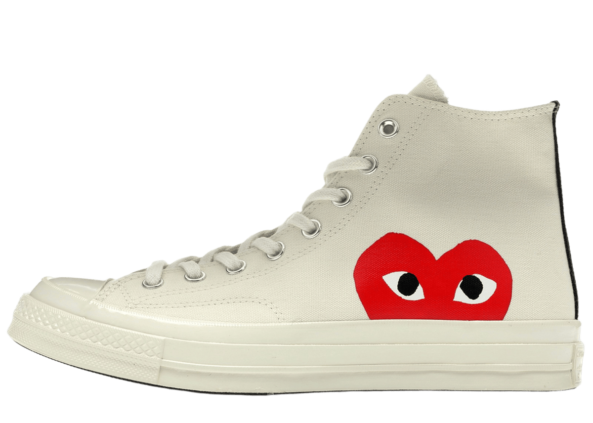Converse Chuck Taylor All Star 70 Hi Comme des Garcons PLAY White