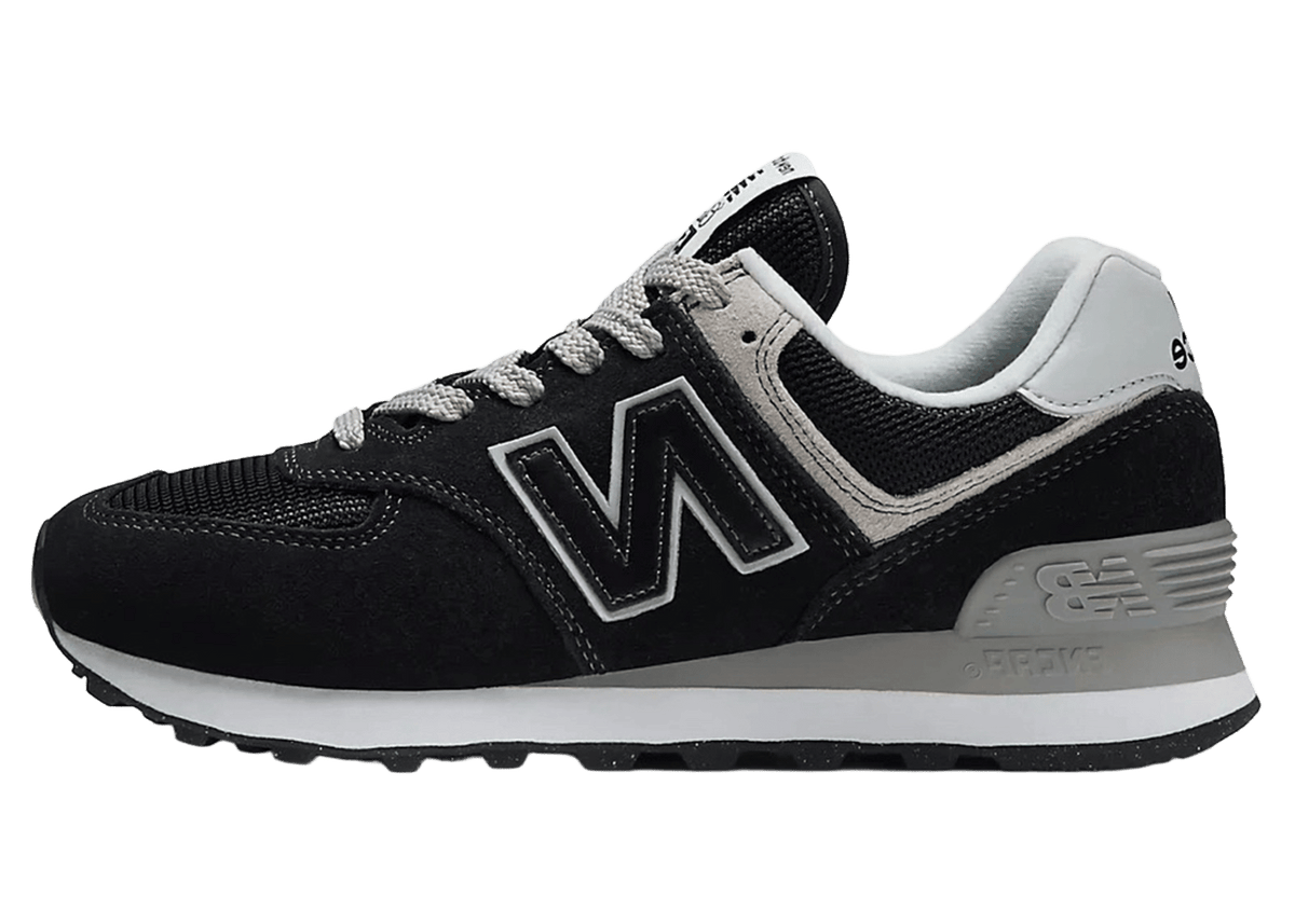 New Balance 574 Core Black White (Women's)