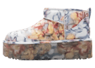 UGG Classic Ultra Mini Platform Boot Collina Strada Light Blue Floral | 1170171-LLF