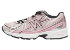 New Balance 740 Bungee Lace Washed Burgundy Pink Taffy (PS)