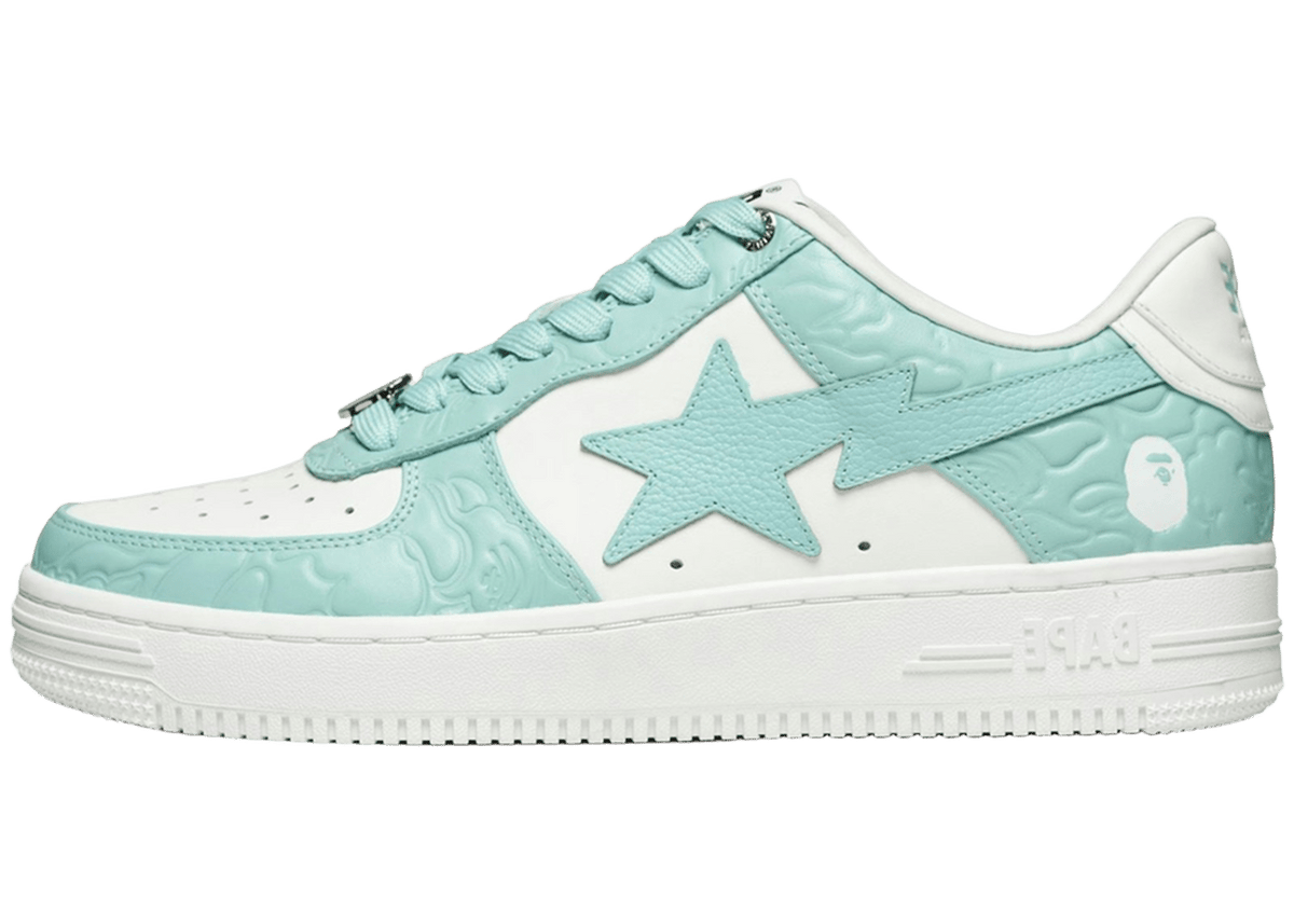 A Bathing Ape Bape Sta #4 Linecamo White Sax