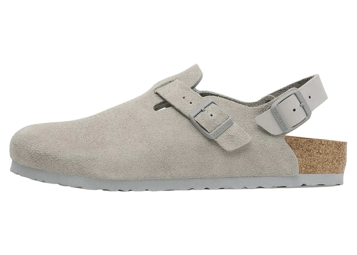Birkenstock Tokio Suede Stone Coin