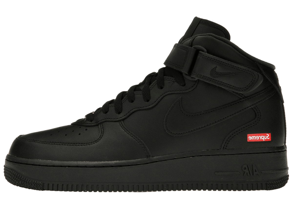 Nike Air Force 1 Mid Supreme Black