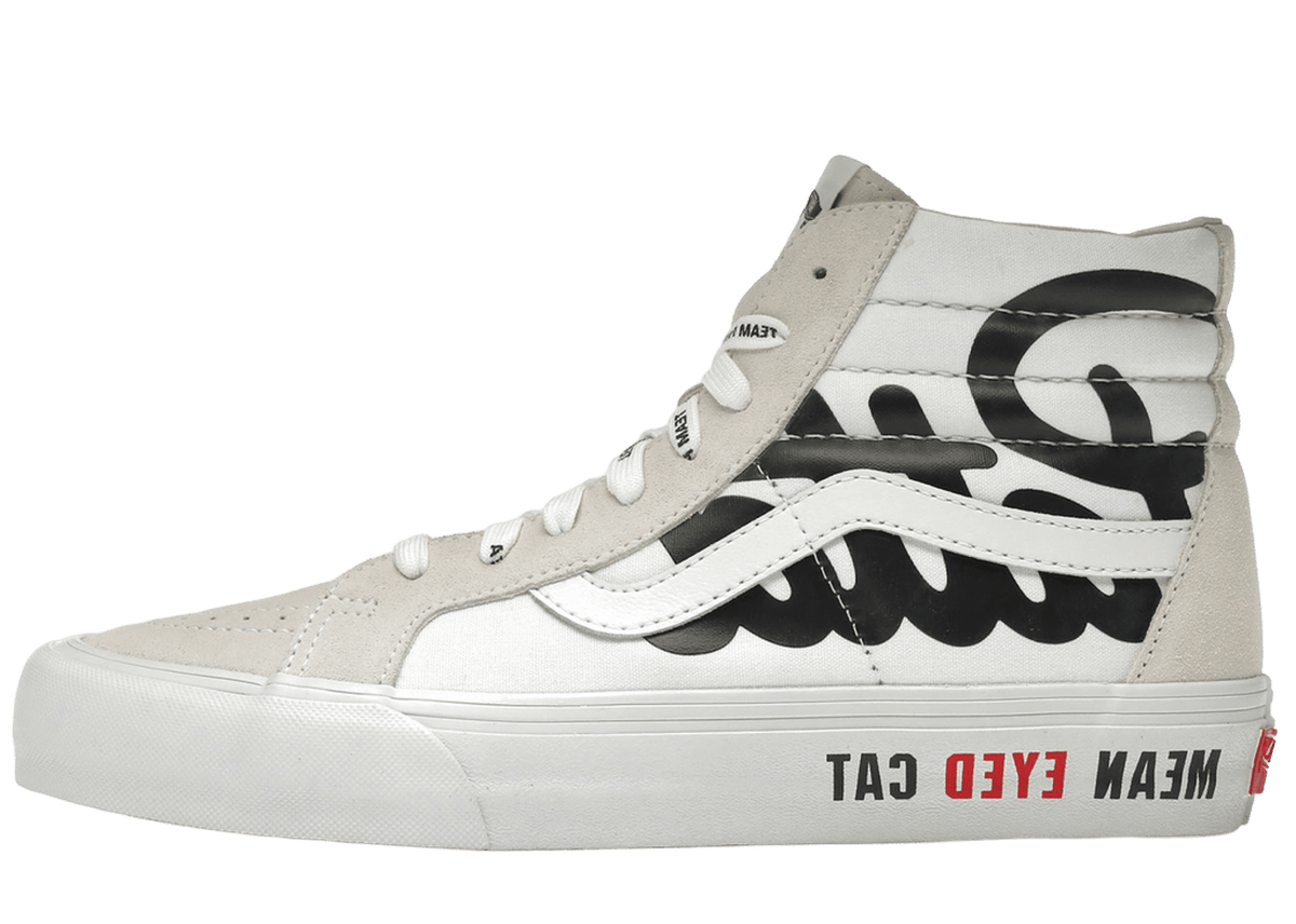 Vans UA Sk8-Hi Reissue VLT LX Patta Mean Eyed Cat White