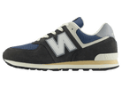 New Balance 574 Lace Black Cement Slate Grey (GS)
