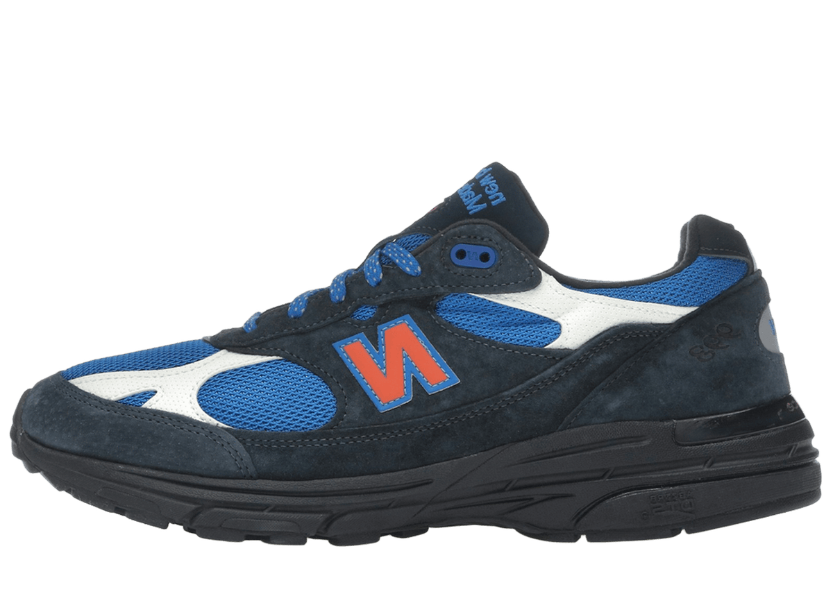 New Balance 993 MiUSA Kith Madison Square Garden Navy