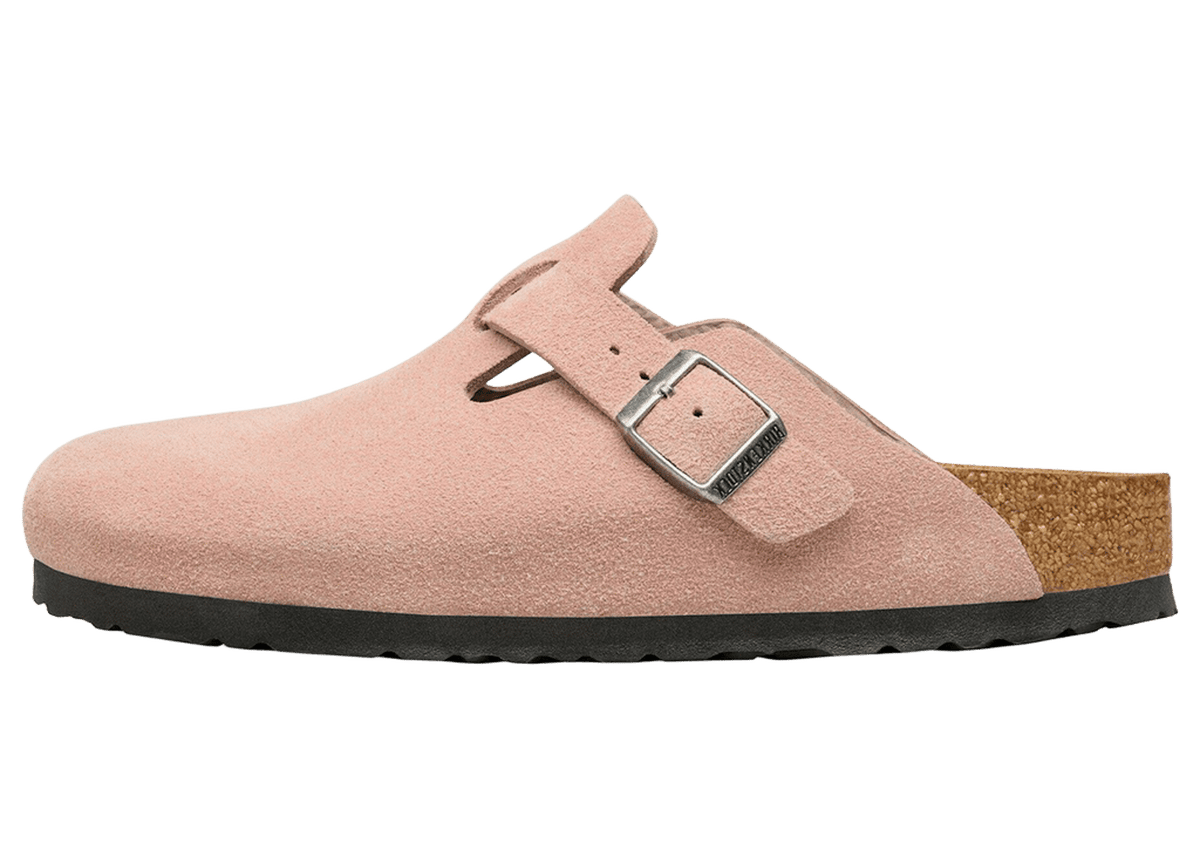 Birkenstock Boston Suede Pink Clay