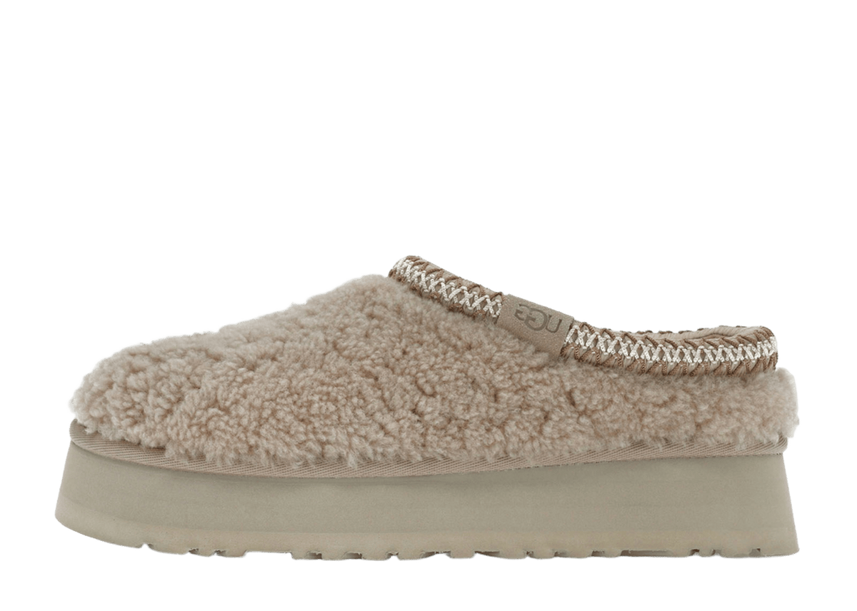 UGG Tazz Slipper Maxi Curly Sand (Women's) | 1167770-SAN