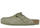 Birkenstock Boston Suede Faded Khaki
