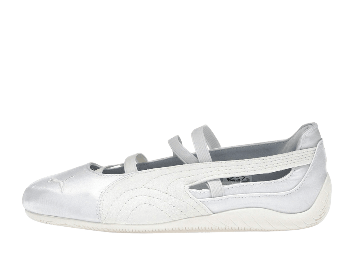 Puma Speedcat Ballet Silver Mist Warm White Satin (Women's)