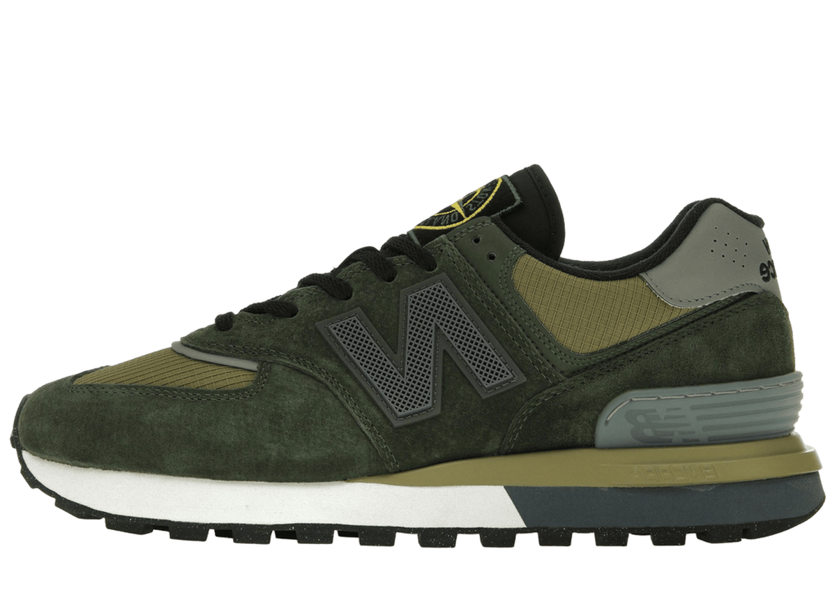 New Balance 574 Legacy Stone Island Dark Green