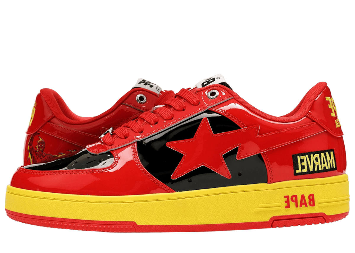 A Bathing Ape Bape Sta Marvel The Fantastic Four The Human Torch