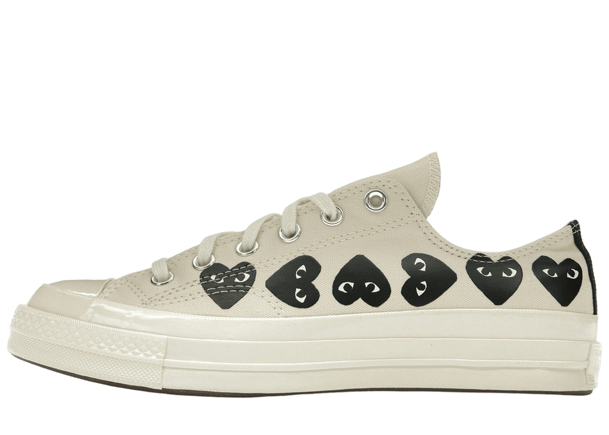 Converse Chuck Taylor All Star 70 Ox Comme des Garcons PLAY Multi-Heart Milk