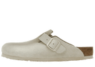 Birkenstock Boston Antique White Suede