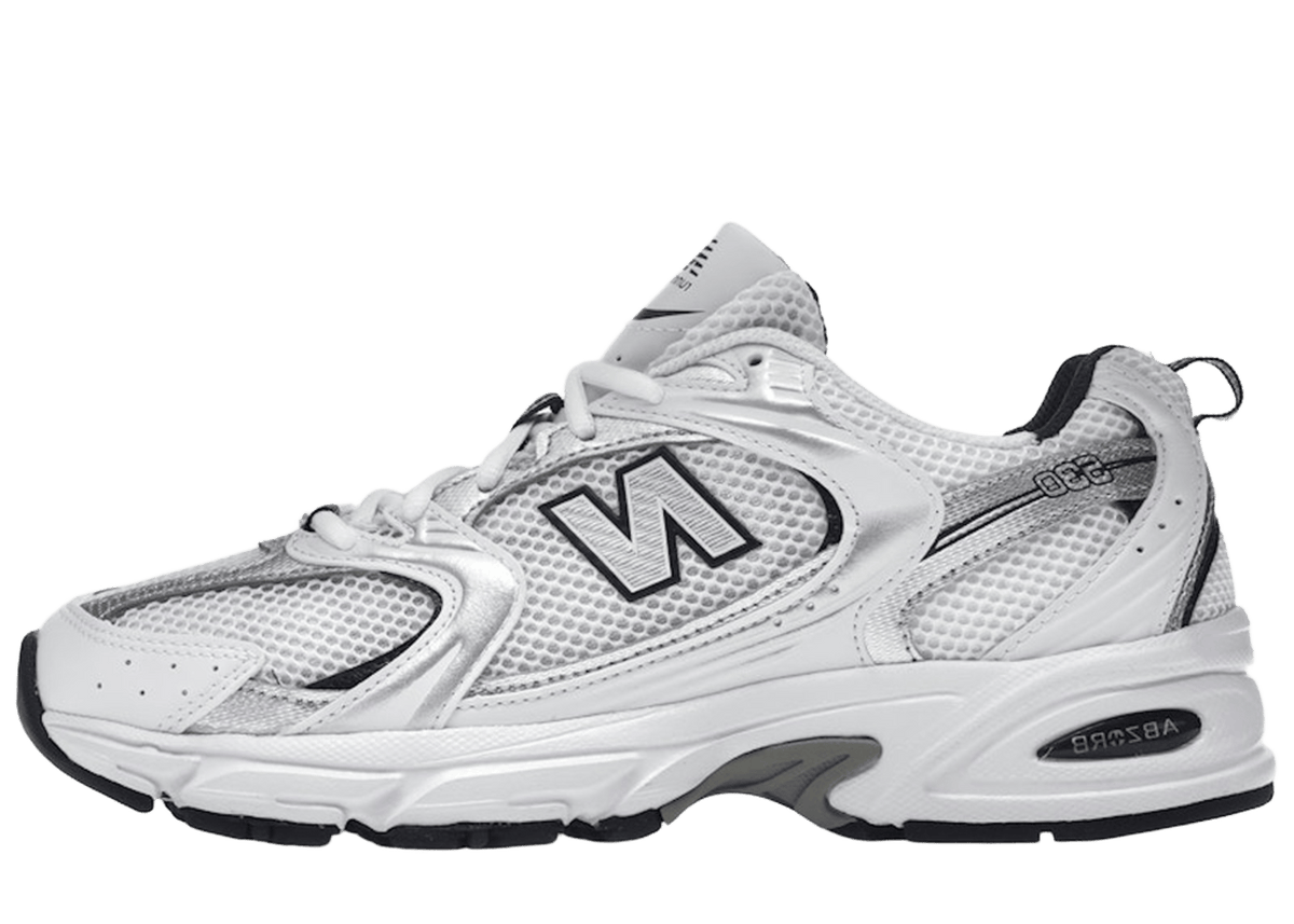 New Balance 530 White Silver Navy