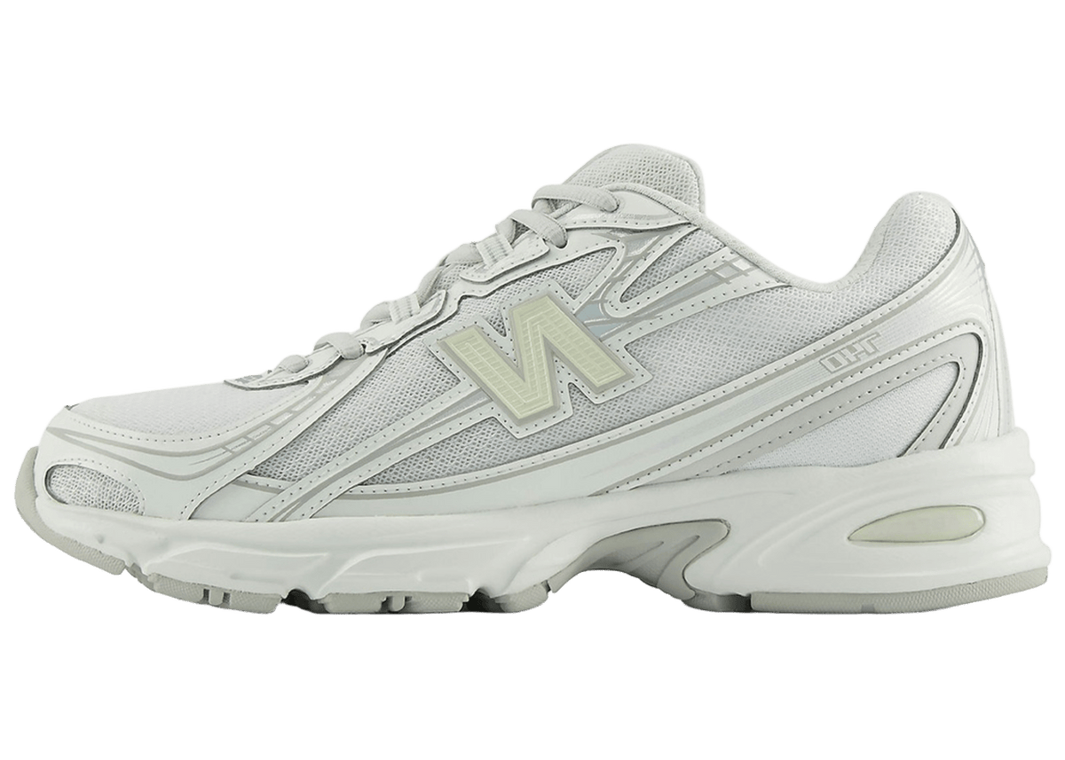 New Balance 740 White Silver Metallic Light Green