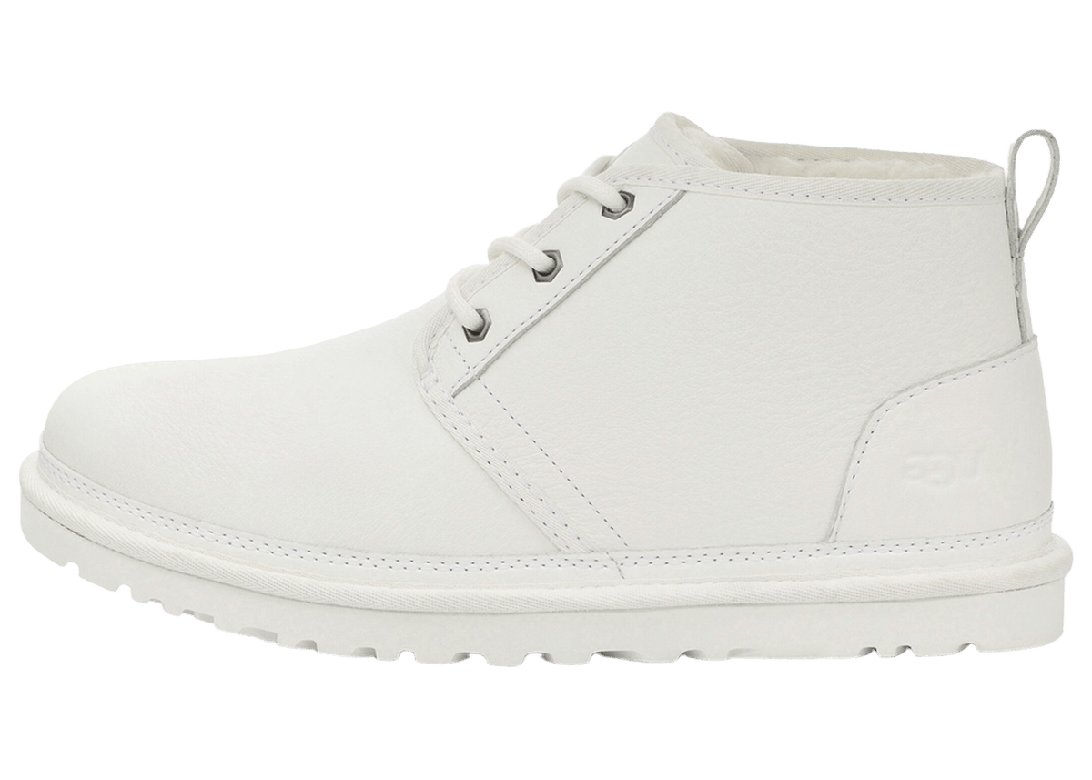 UGG Neumel Leather Boot White | 1133777-WWH