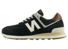 New Balance 574 Brown Dark Silver Metallic