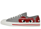 Converse Jack Purcell Comme des Garcons PLAY Grey Red