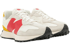 New Balance 327 Cream Red Yellow