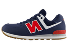 New Balance 574 Lace Navy Team Red (GS)