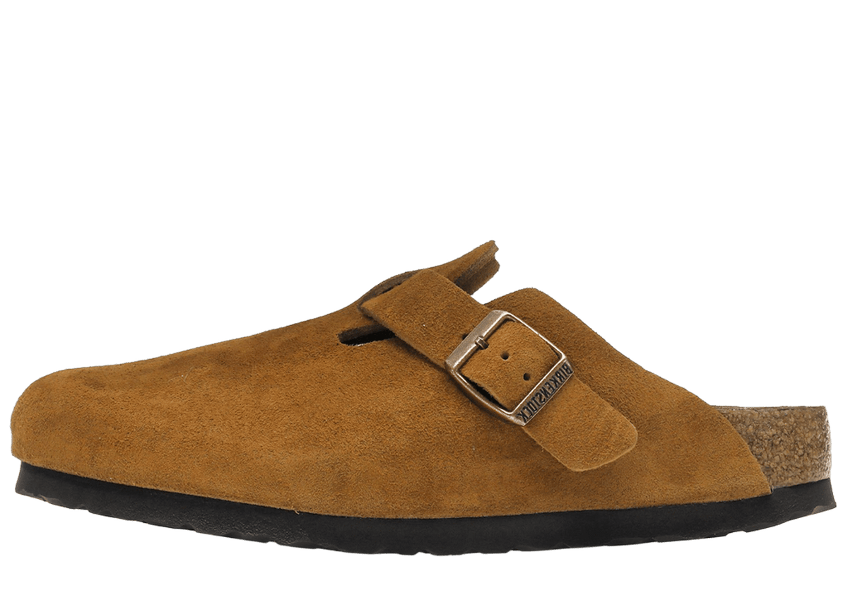Birkenstock Boston Soft Footbed Suede Mink