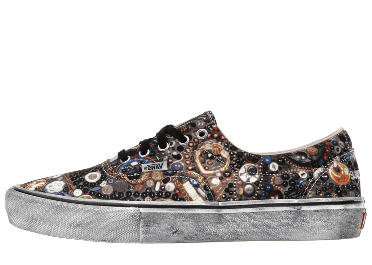 Vans Era Supreme x Mike Kelley Grey