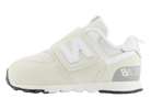 New Balance 574 Hook and Loop Nimbus Cloud White (TD)