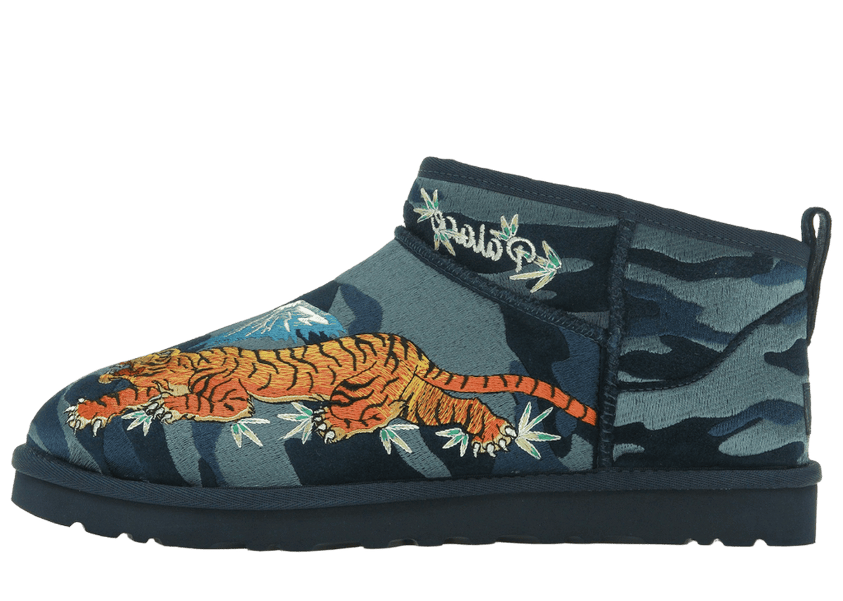 UGG Classic Ultra Mini Boot Palace Navy Camo | 1172071-BCM