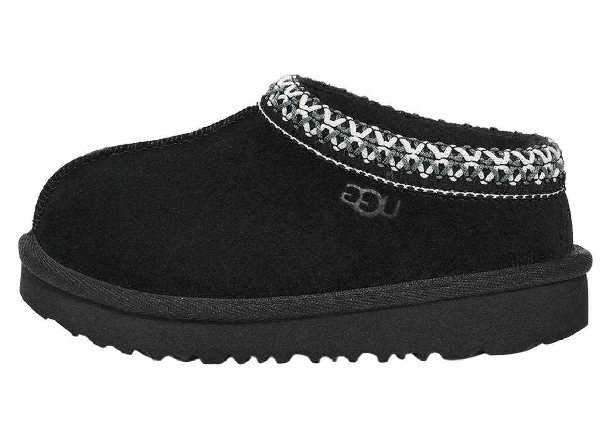 UGG Tasman II Slipper Black (Toddler) | 1019066T-BLK
