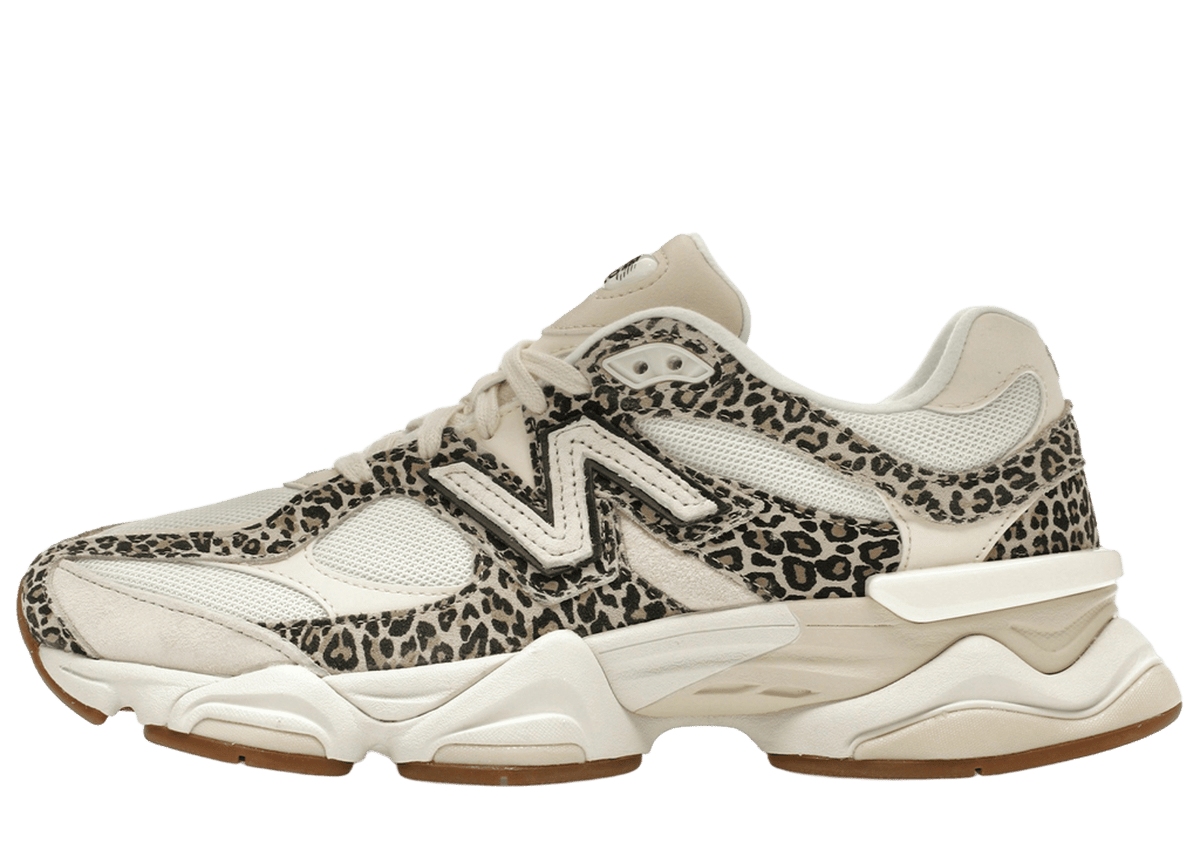 New Balance 9060 ASOS Exclusive Beige Brown Leopard Print