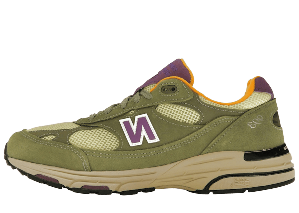 New Balance 993 MiUSA Teddy Santis Olive Leaf Maize