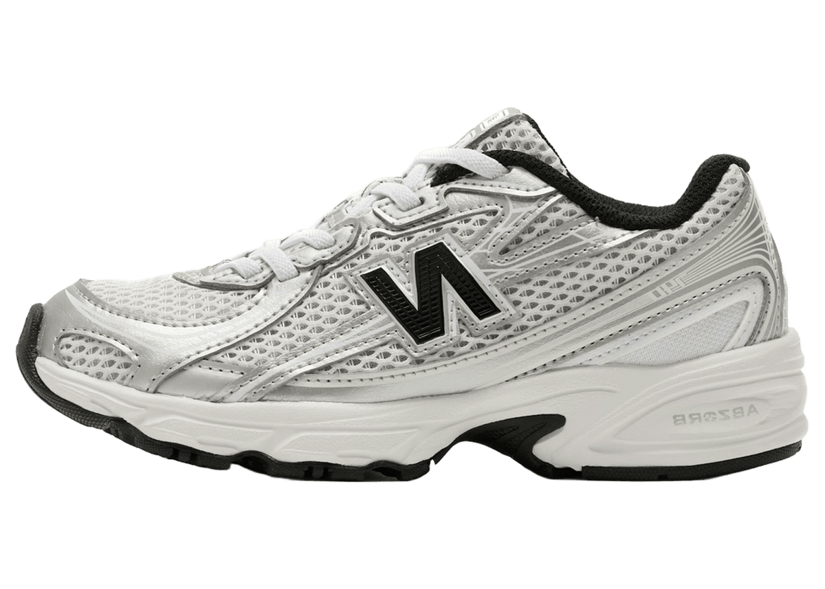 New Balance 740 Bungee Lace Grey Black (PS)