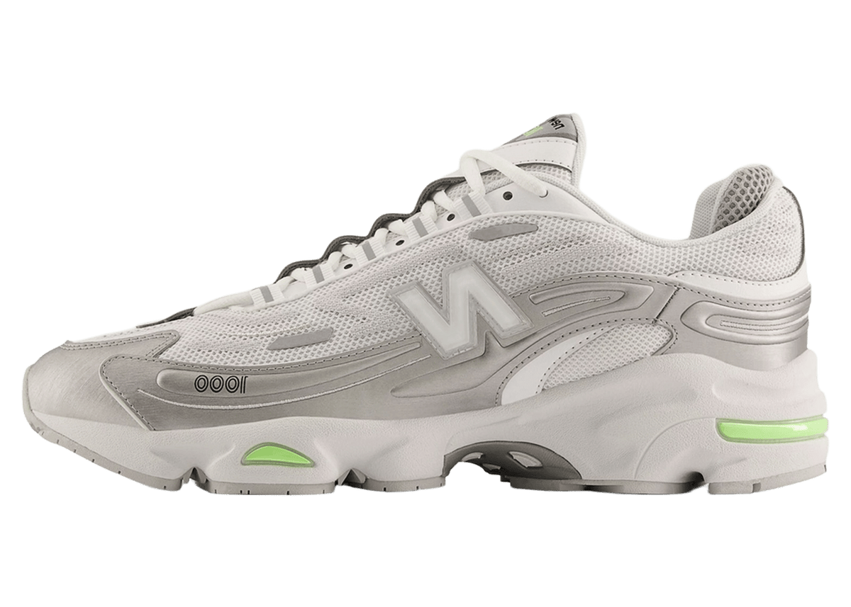 New Balance 1000 White Silver Mint Flash