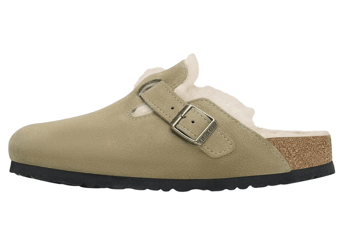 Birkenstock Boston Shearling Taupe