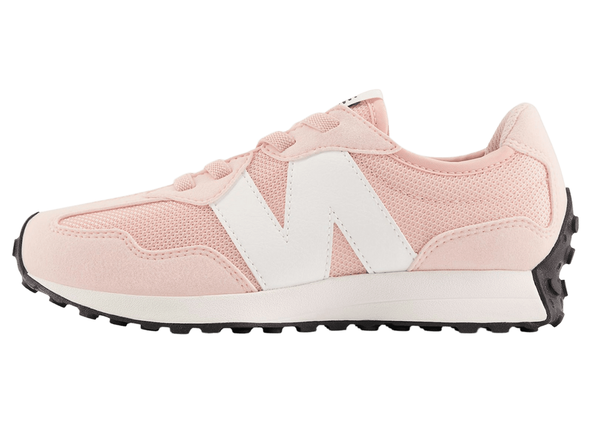 New Balance 327 Bungee Lace Pink Haze White (PS)