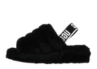 UGG Fluff Yeah Slide Black (Women's) | 1095119-BLK