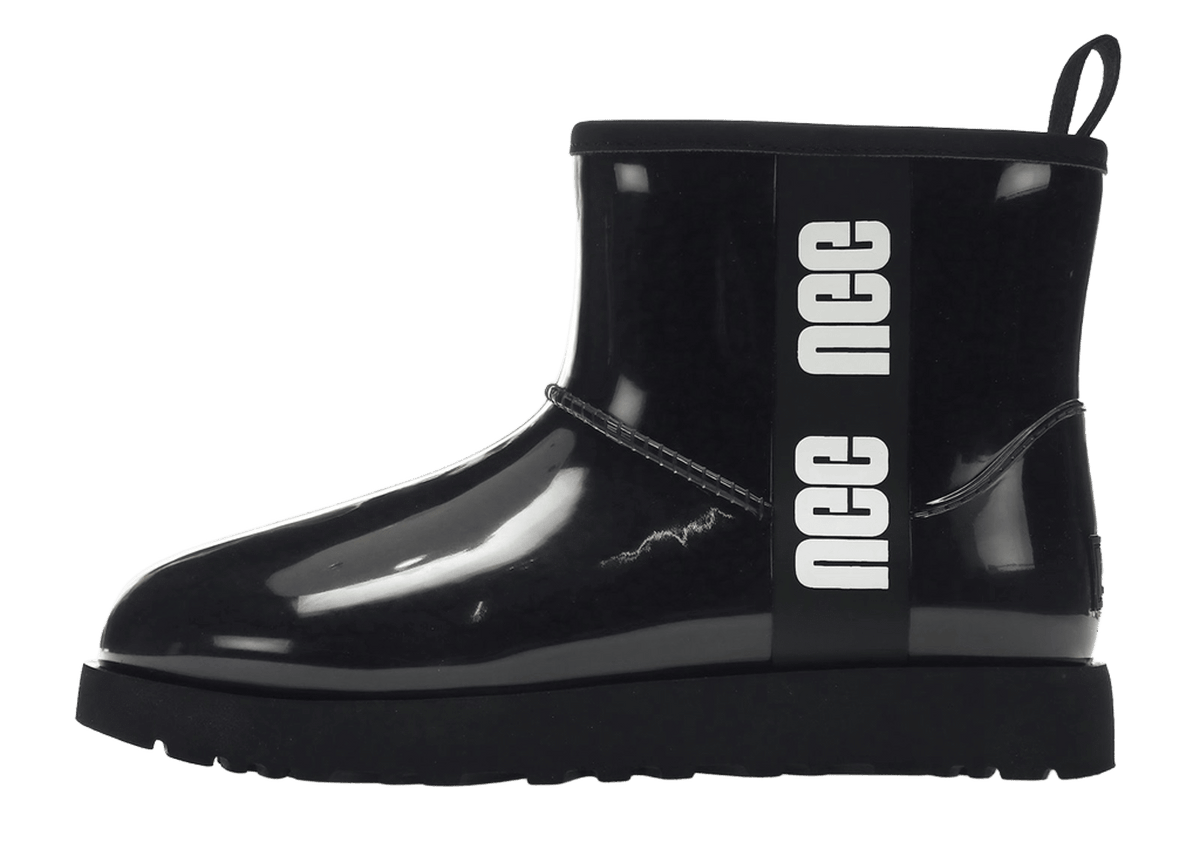UGG Classic Clear Mini Boot Black (Women's) | 1113190-BLK