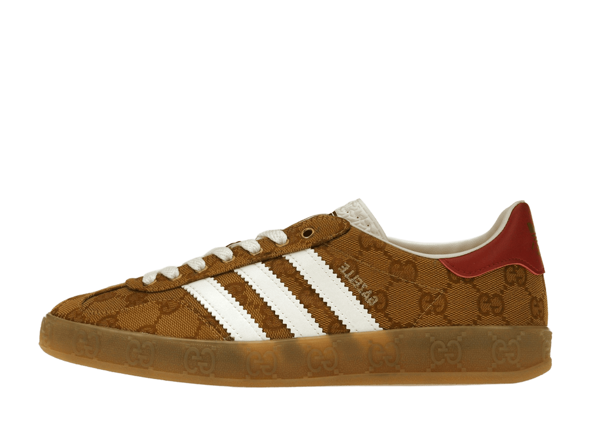 adidas Gazelle Gucci Original GG Beige Brown (Women's)