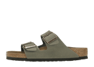 Birkenstock Arizona Birkibuc Stone (Women's)
