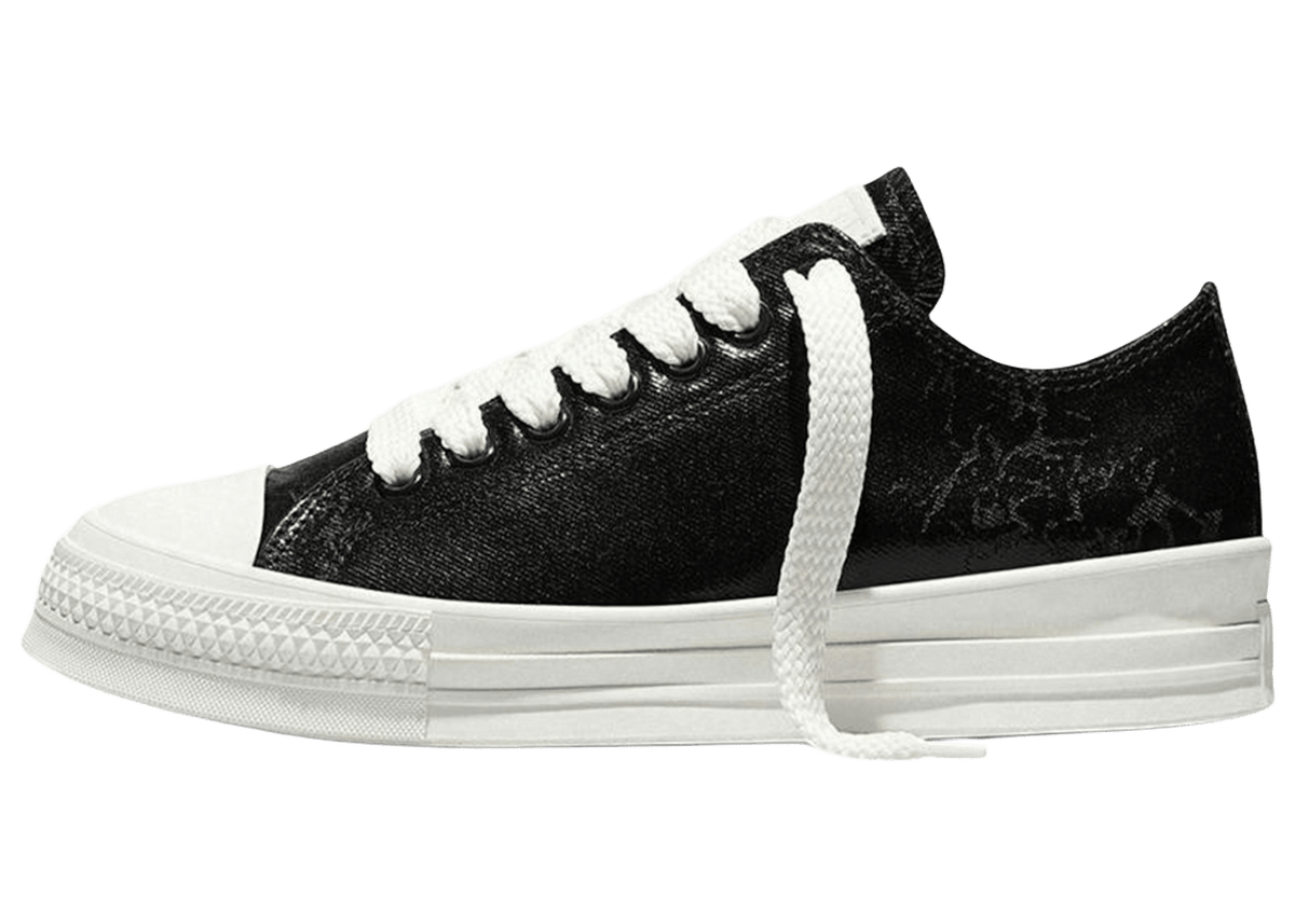 Converse Chuck Taylor All Star Throwback Low Waxed Denim Black